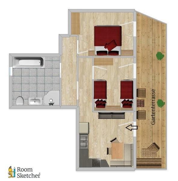 Ferienwohnung Brugger Zellberg Exteriör bild